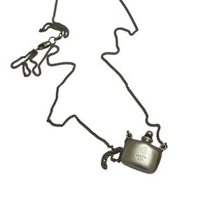 AVEDA Silver Pendant/Perfume Necklace